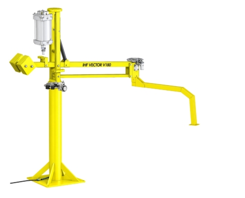 Manipulator VECTOR V180 mit Knickarmausleger als Säulengerät für industrielle Handhabungsaufgaben